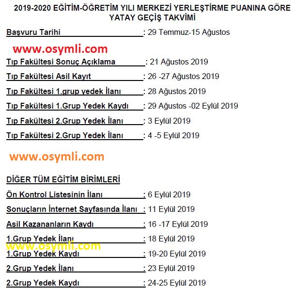 2019-2020-sakarya-üniversitesi-yatay-gecis-tarihleri-merkezi-puanla-madde-ek-1